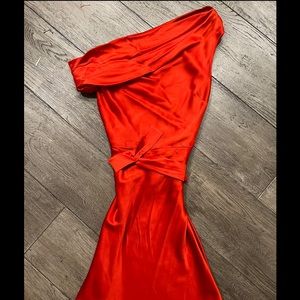 Purchased in LV at Neiman Marcus gorgeous one of a kind belted dress